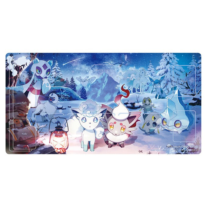 【新品】ポケモンカードゲーム ラバープレイマット Snowy Gathering