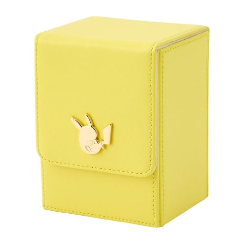 【新品】ポケモンカードゲーム 本革フリップデッキケース ピカチュウ