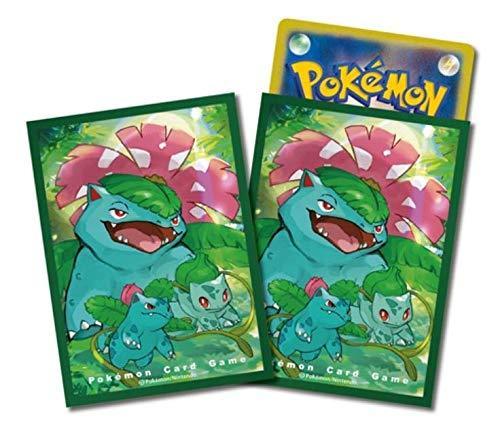 【新品】ポケモンカードゲーム デッキシールド プレミアムマット 進化の系譜 フシギバナ