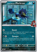 英語版)Team Rocket’s Murkrow 127/182 ロケット団のヤミカラス