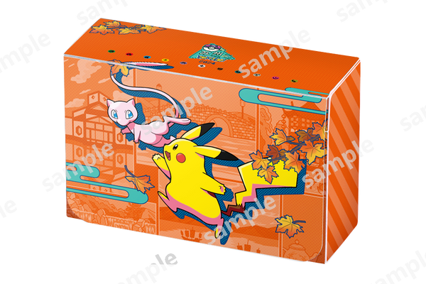 【新品】ポケモンカードゲーム デッキケース 海外版 ポケモンマスターズ蘇州 ダブルデッキケース