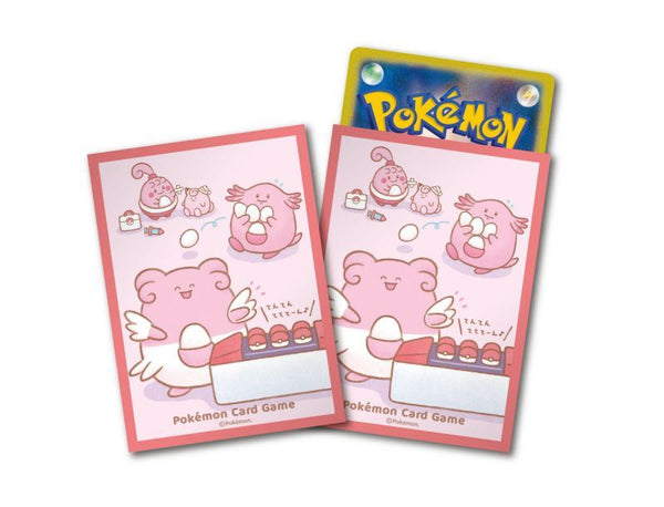 【状態A-】ポケモンカードゲーム デッキシールド ピンプク＆ハピナス＆ラッキー