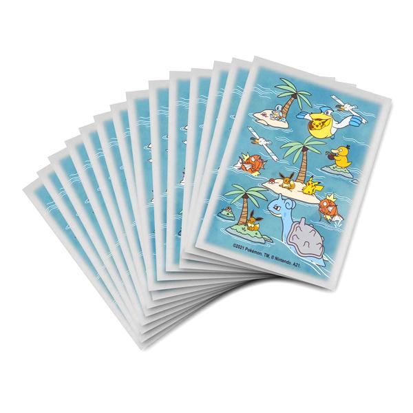 【新品】ポケモンカードゲーム デッキシールド 海外版 SUNNY SEA