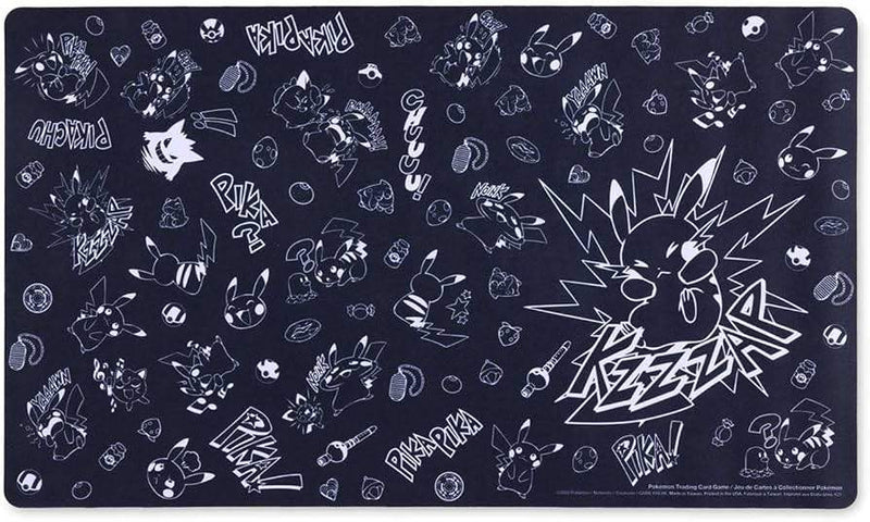【新品】ポケモンカードゲーム ラバープレイマット 海外版 ピカチュウ コミック スタイル PIKACHU COMIC-STYLE