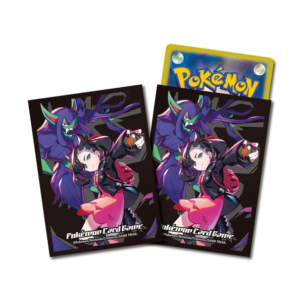 【新品】ポケモンカードゲーム デッキシールド マリィ＆オーロンゲ【ブラック】