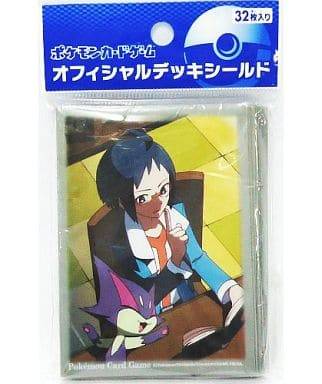 【新品】ポケモンカードゲーム デッキシールド チェレン 32枚入り