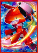 【状態A-】ポケモンカードゲーム デッキシールド 赤いゲノセクト 32枚入り