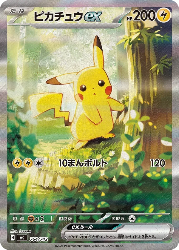 PSA8 ポケモンずかん カード ポケパーク ピカチュウの森 【公式通販】