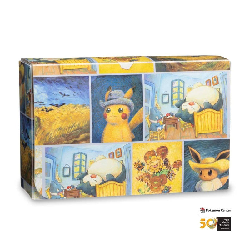 【新品】ポケモンカードゲーム ダブルデッキケース 海外版 Pokémon Inspired by Paintings ゴッホ