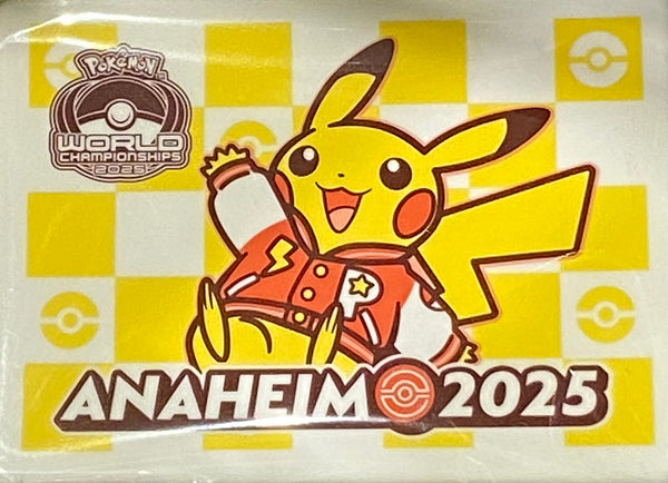 ポケモンカードゲーム ダメカンケース 海外版 WCS2025 アナハイム ピカチュウ