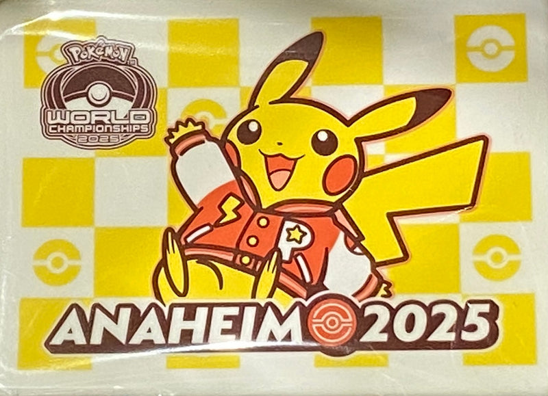 ポケモンカードゲーム ダメカンケース 海外版 WCS2025 アナハイム ピカチュウ
