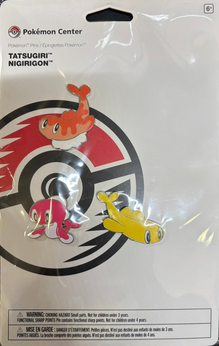 【新品】ポケモンセンター限定 海外 ピンズ シャリタツ