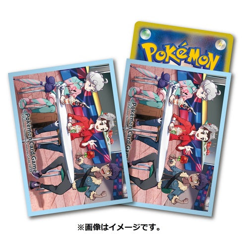 【新品】ポケモンカードゲーム デッキシールド POKÉMON TRAINERS Off Shot! マサル＆ホップ＆ビート