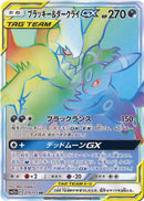 【状態A】PSA9)ブラッキー＆ダークライGX HR SM12a 215/173