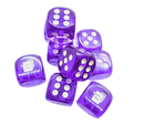 トレカキャンプ オリジナルダイス パープル 9個セット