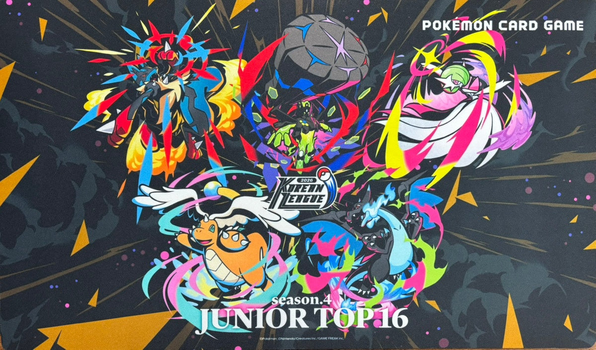 ポケモンカードゲーム ラバープレイマット 海外版 KOREAN LEAGUE 2026