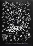 【新品】ポケモンカードゲーム デッキシールド 海外版 ピカチュウ コミック スタイル アタック