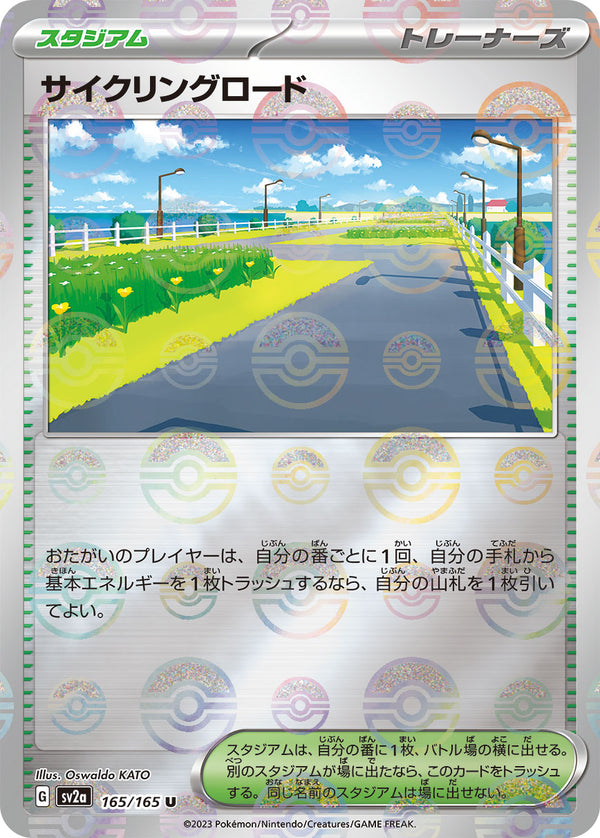 【状態C】サイクリングロード U ミラー SV2a 165/165