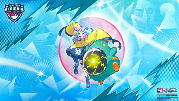 【状態A】ポケモンカードゲーム ラバープレイマット 海外版 ナンジャモのハラバリー