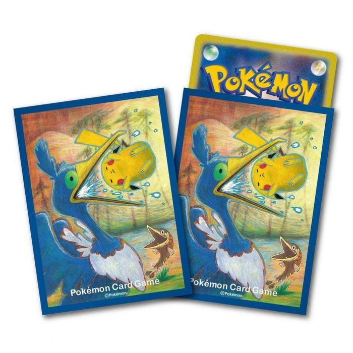 【新品】ポケモンカードゲーム デッキシールド ピカチュウとウッウ