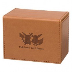 【新品】ポケモンカードゲーム フリップデッキケース GYM BADGES KT BROWN