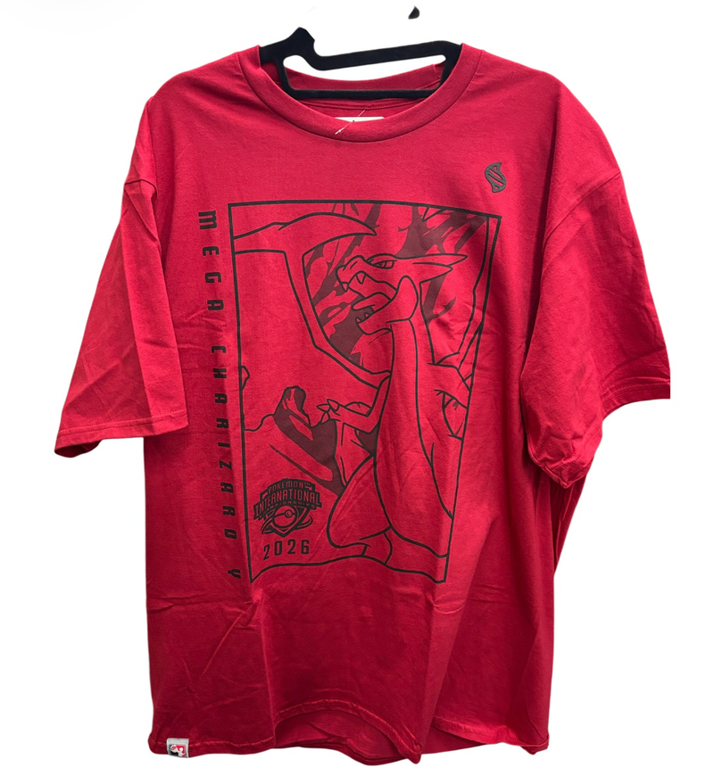 EUIC 2026 メガリザードンX パーカー XLサイズ Tシャツ メガリザードンY 赤 EUIC2026