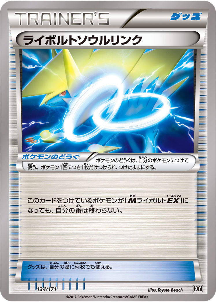 【状態B】ライボルトソウルリンク  XY 134/171