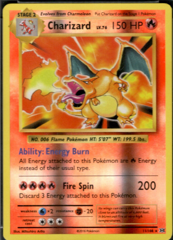 PSA10)リザードン 海外版 11/108