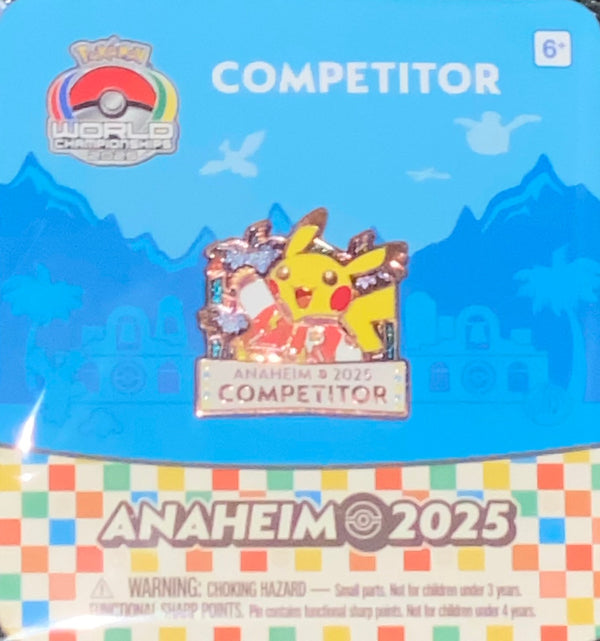 【新品】ピンズ WCS2025 アナハイム COMPETITOR