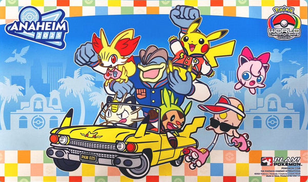 【状態A】ポケモンカードゲーム ラバープレイマット 海外版 WCS2025 アナハイム サイドイベント
