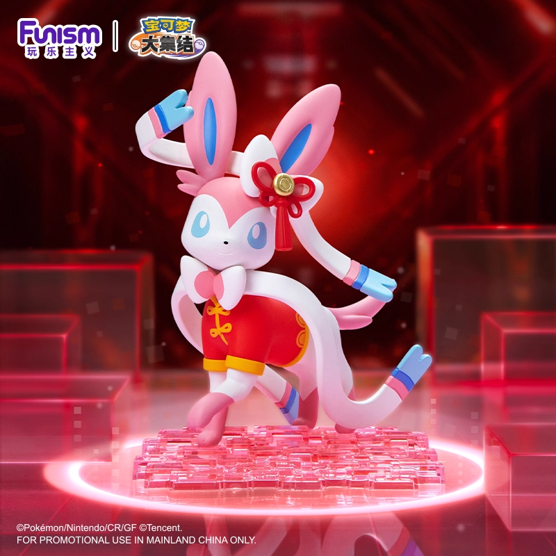 ポケモン×Funism ディスプレイフィギュア 海外版 ニンフィア Unite