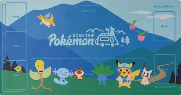 ポケモンカードゲーム ラバープレイマット 海外版 ROAD TRIP