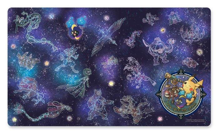 【状態B】ポケモンカードゲーム ラバープレイマット 海外版 LOOK UPON THE STARS