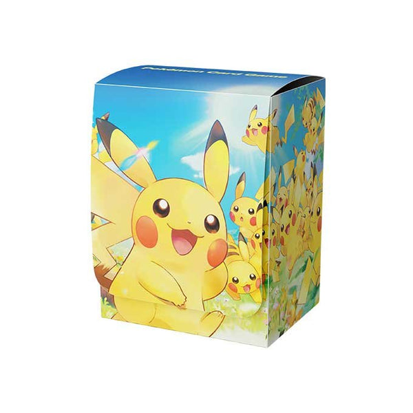 【状態A-】ポケモンカードゲーム デッキケース ピカチュウ大集合