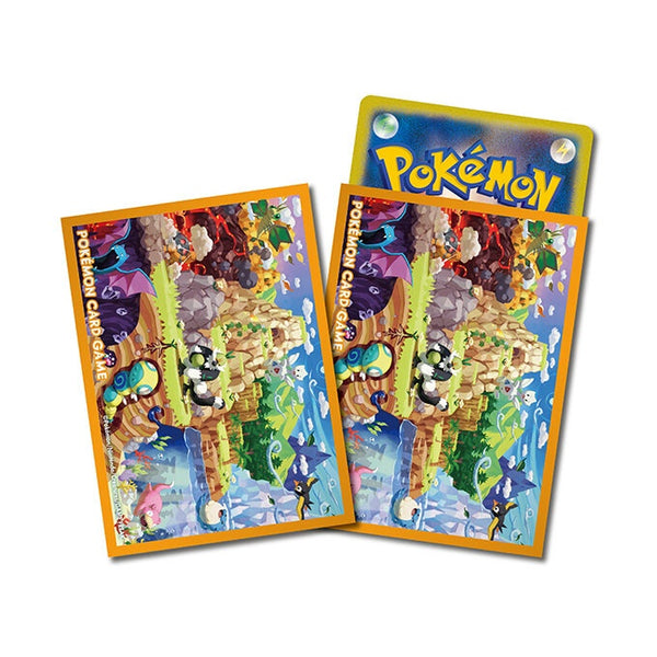 【新品】ポケモンカードゲーム デッキシールド つながるせかい -みんなのすみか-
