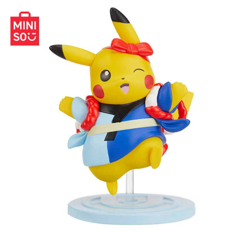 ポケモンUnite × MINISO ピカチュウフィギュア 海外版 ランダムパッケージ