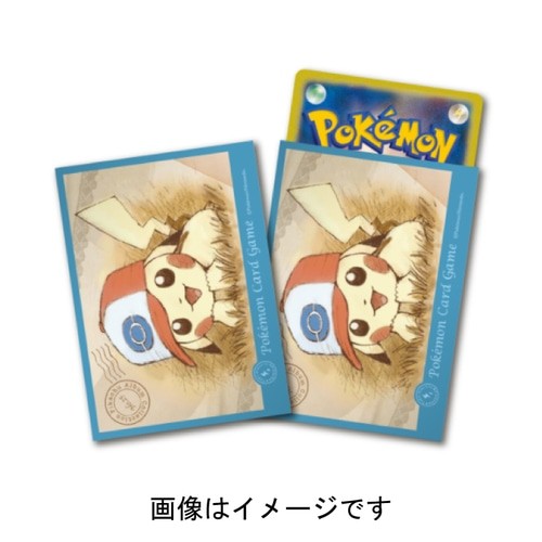 【新品】ポケモンカードゲーム デッキシールド ぼうしをかぶったピカチュウ イッシュ