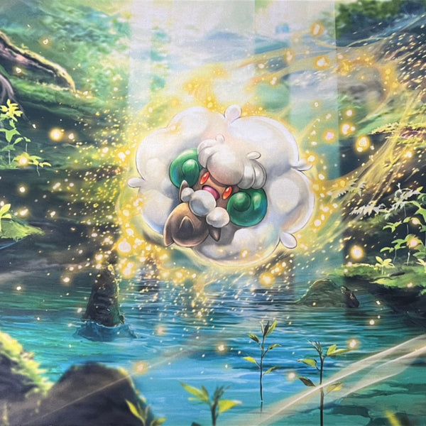 状態A-】ポケモンカードゲーム ラバープレイマット 海外版 エルフーン