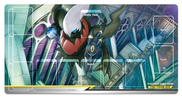 【新品】ポケモンカードゲーム ラバープレイマット ブラッキー＆ダークライ ポケカの日