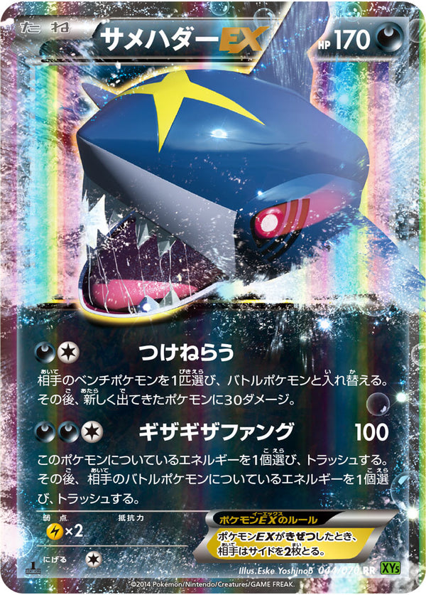 【状態C】サメハダーEX RR XY5 044/070