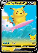 英語版)Surfing Pikachu V 008/025 なみのりピカチュウV