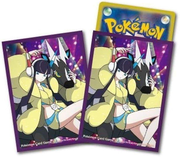 【状態A-】ポケモンカードゲーム オフィシャルデッキシールド カミツレver.2 62枚入り