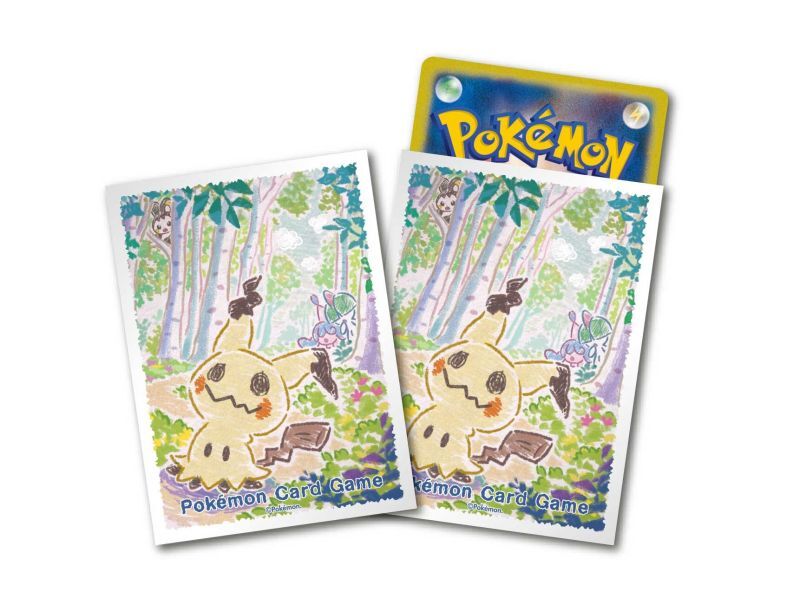 【新品】ポケモンカードゲーム デッキシールド クレヨンミミッキュ