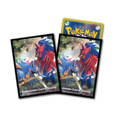 【新品】ポケモンカードゲーム デッキシールド ザシアン＆ザマゼンタ(れきせんのゆうしゃ）