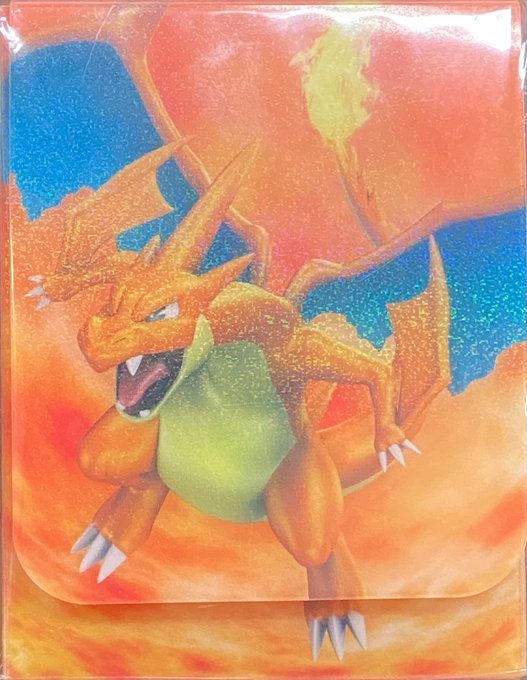 【新品】ポケモンカードゲーム デッキケース リザードンメガバトル