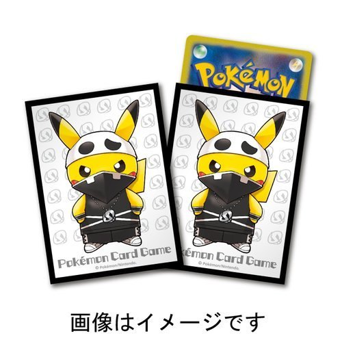 【新品】ポケモンカードゲーム デッキシールド 団員ごっこピカチュウ スカル団