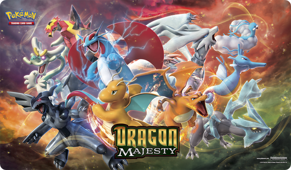ポケモンカードゲーム ラバープレイマット 海外版 Dragon Majesty