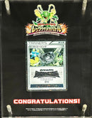 【状態C】日焼け)盾付き)ビクトリーリング(メガレックウザバトル 2位) PROMO XY-P