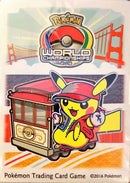 【新品】ポケモンカードゲーム デッキシールド 海外版 WCS2016 サンフランシスコ ピカチュウ