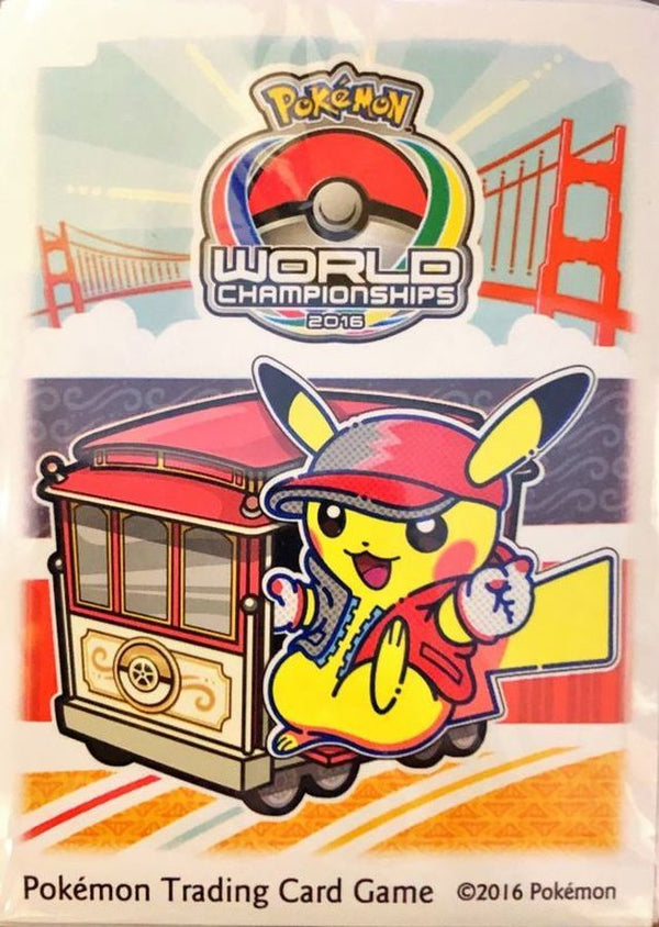 ポケモンカードゲーム デッキシールド 海外版 WCS2016 サンフランシスコ ピカチュウ